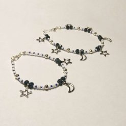 "Starry Night" Matching Bracelet/Anklet Set 3