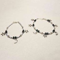"Starry Night" Matching Bracelet/Anklet Set 4