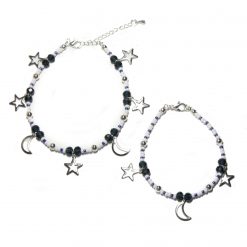 "Starry Night" Matching Bracelet/Anklet Set 7