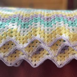 C - Granny Stitch Crochet Blanket