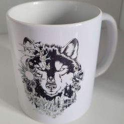 Wolf pack mug