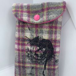 Harris Tweed glasses case