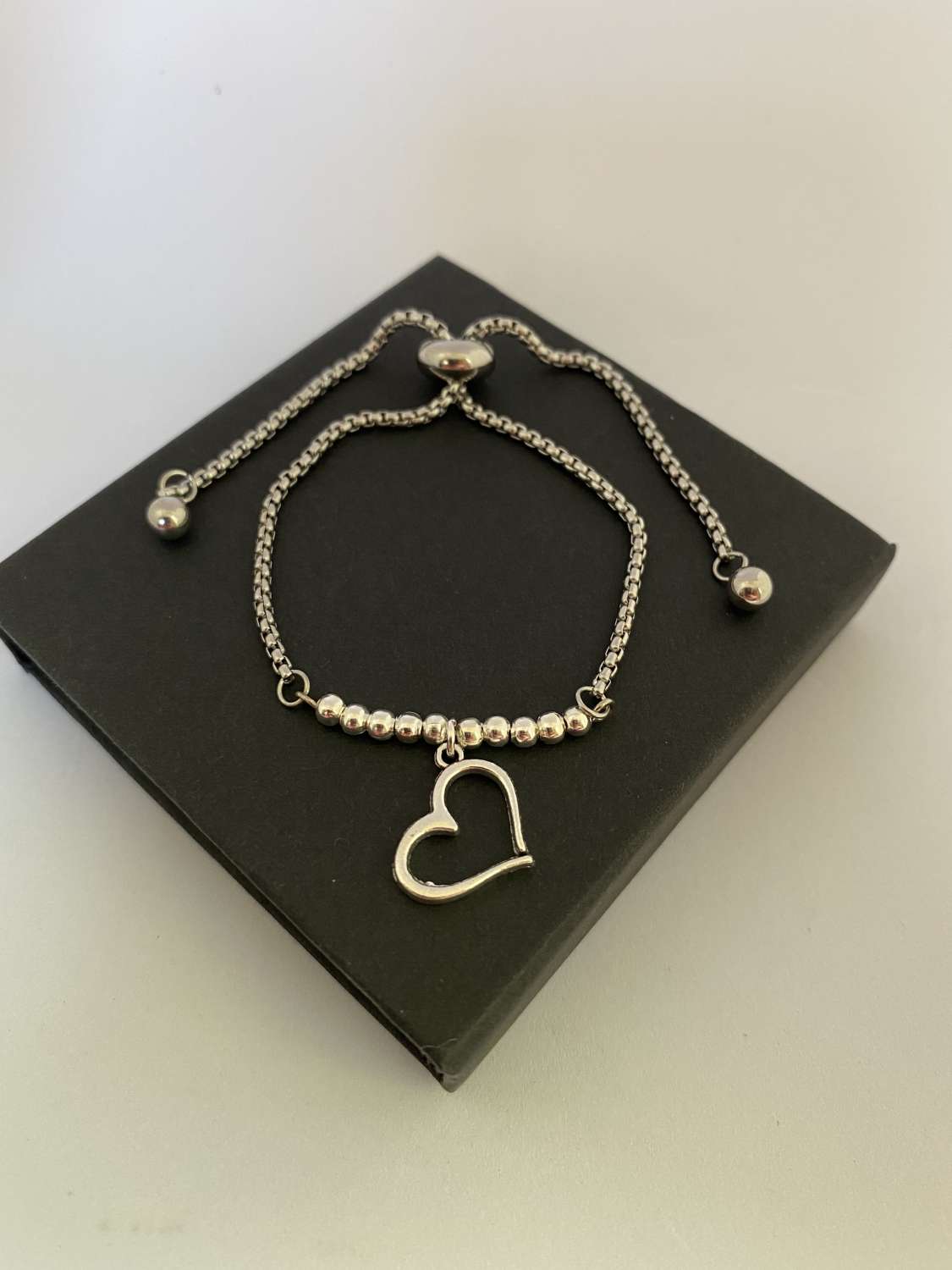 Silver Heart Bracelet Silver Heart Bracelet