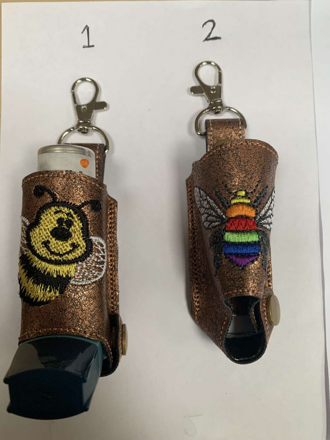 Asthma inhaler pouch MadeMe