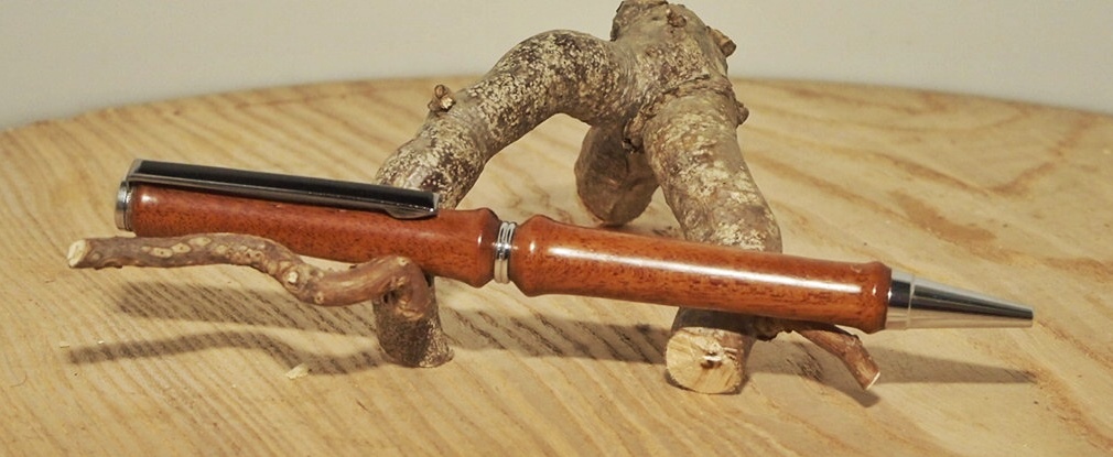 Slimline Pen in Brown Ivory wood 1493 Slimline Pen in Brown Ivory wood 1493