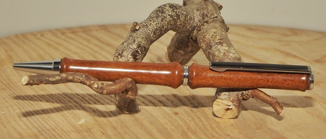 Slimline Pen in Brown Ivory wood 1493 Slimline Pen in Brown Ivory wood 1493