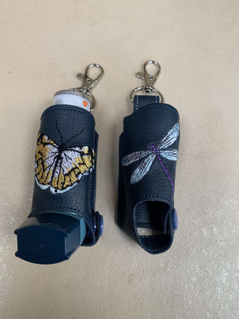 Asthma inhaler pouch MadeMe