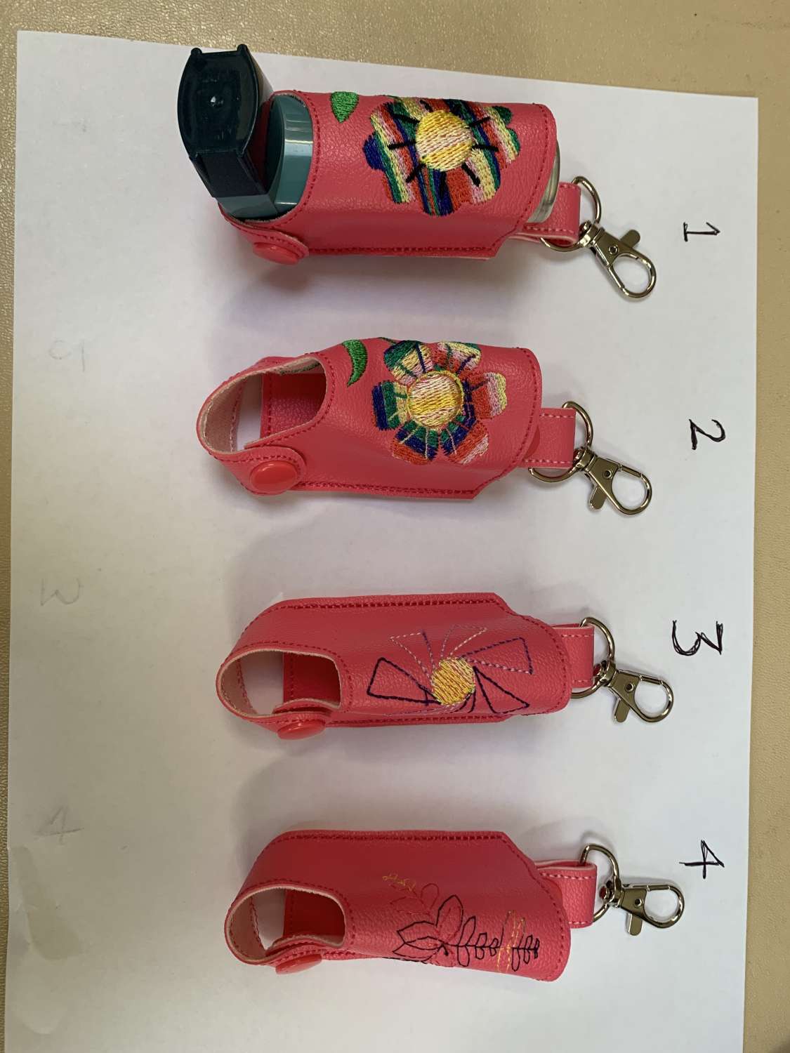 Asthma inhaler pouch MadeMe