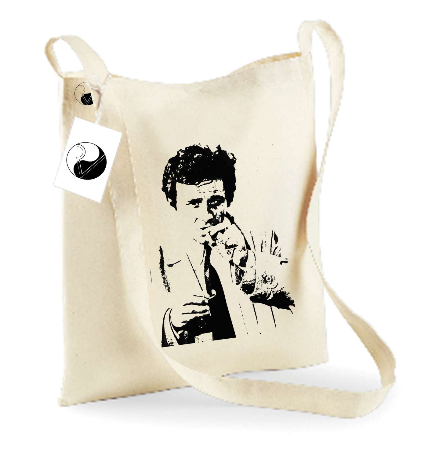 Nostalgia Columbo Natural Tote Bag 100% Recycled - 3 Designs Nostalgia Columbo Natural Tote Bag 100% Recycled - 3 Designs