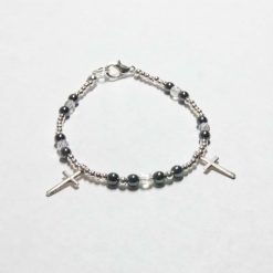 Cross Charm Matching Necklace/Bracelet Set 4 Cross Charm Matching Necklace/Bracelet Set 4