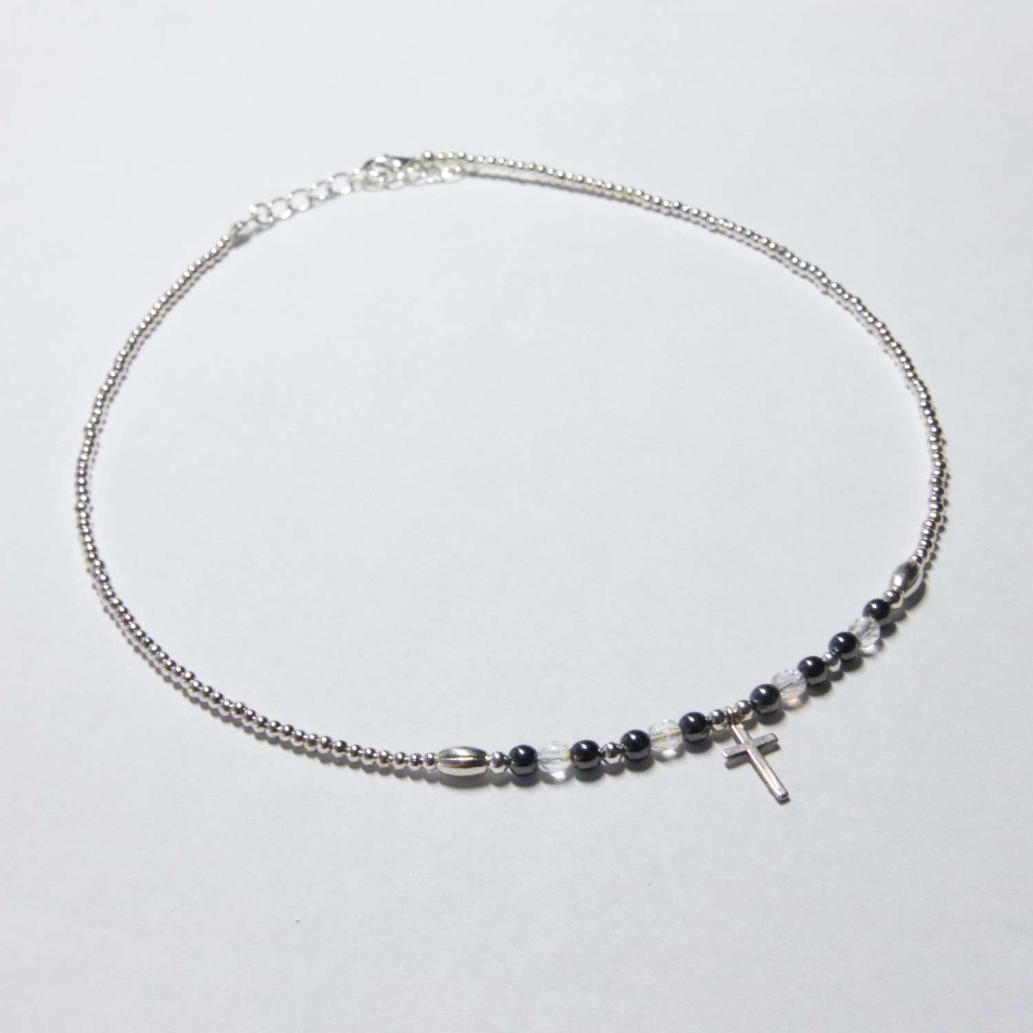 Cross Charm Matching Necklace/Bracelet Set Cross Charm Matching Necklace/Bracelet Set