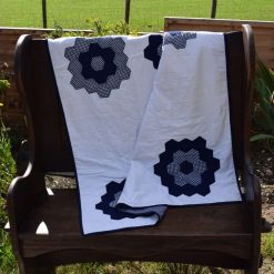 Grandmother flower patchwork quilt