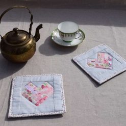 Heart mug rugs 1 Heart mug rugs 1