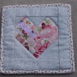 Heart mug rugs 3 Heart mug rugs 3