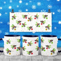 Christmas Holly Bee mug 1 Christmas Holly Bee mug 1