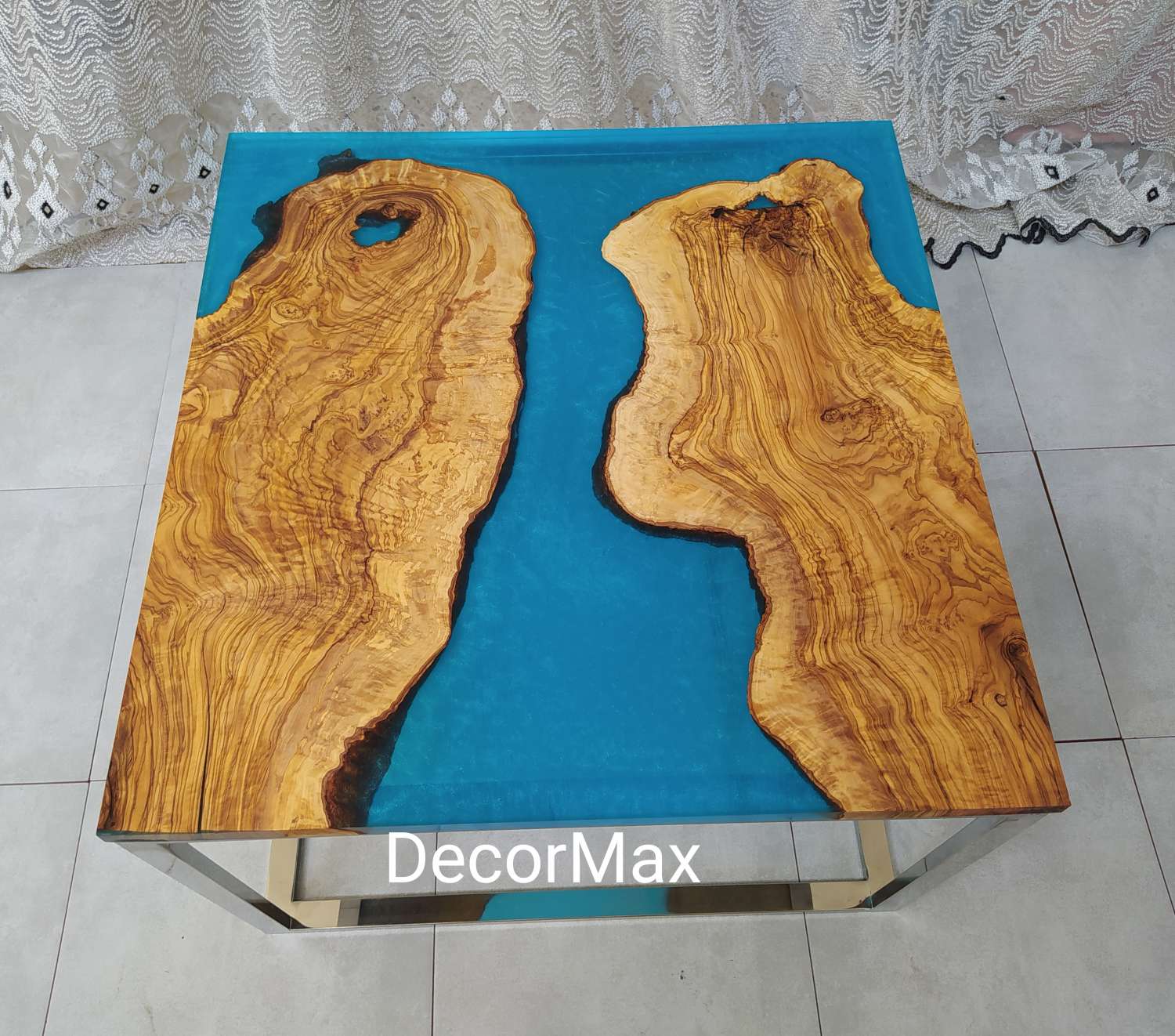 Olive wood River Table MadeMe