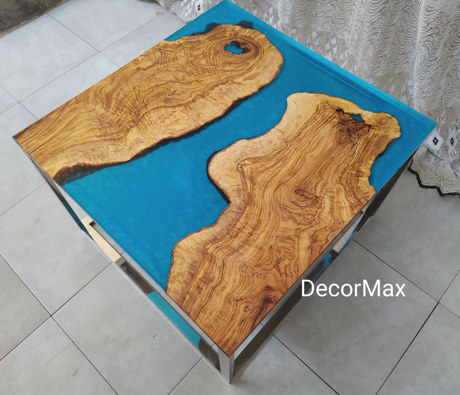 Olive wood River Table MadeMe