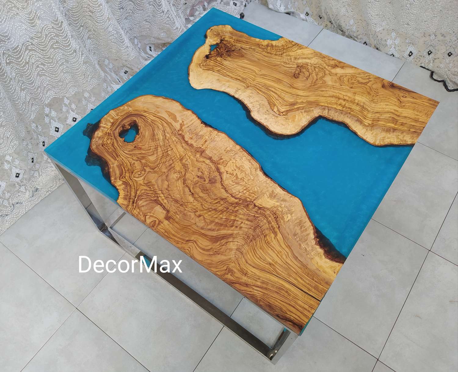 Olive wood River Table MadeMe