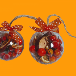 Gorgeous seasonal themed berry baubles