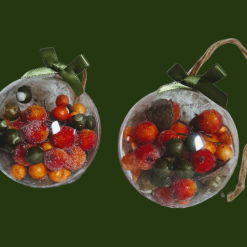 Gorgeous seasonal themed berry baubles