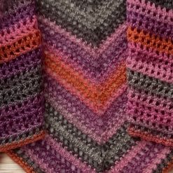 Crochet Triangular Scarf/Neckwarmer 4