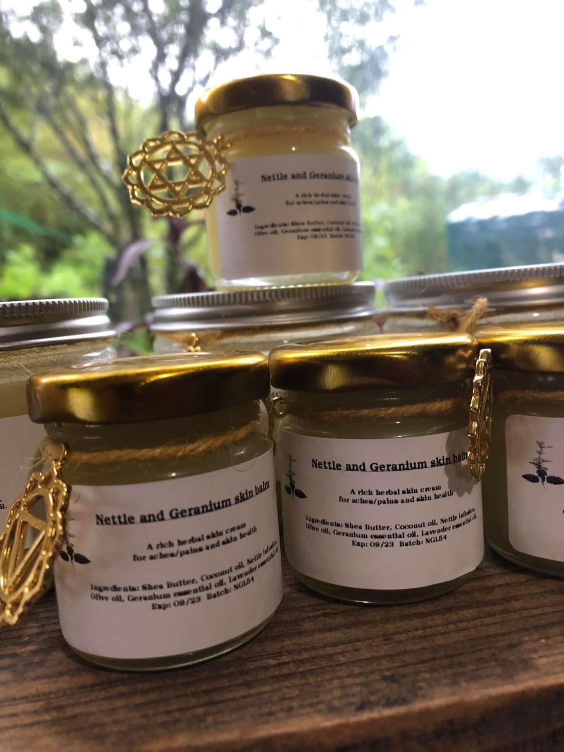 Nettle and Geranium Organic skin balm - Vegan - quality ingredients 55ml Nettle and Geranium Organic skin balm - Vegan - quality ingredients 55ml
