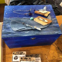 Large hand painted WHALE altar/decorative box - ideal gift 7 Large hand painted WHALE altar/decorative box - ideal gift 7