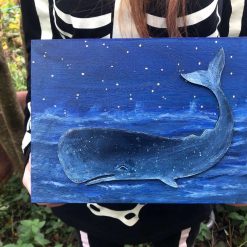 Large hand painted WHALE altar/decorative box - ideal gift 5 Large hand painted WHALE altar/decorative box - ideal gift 5