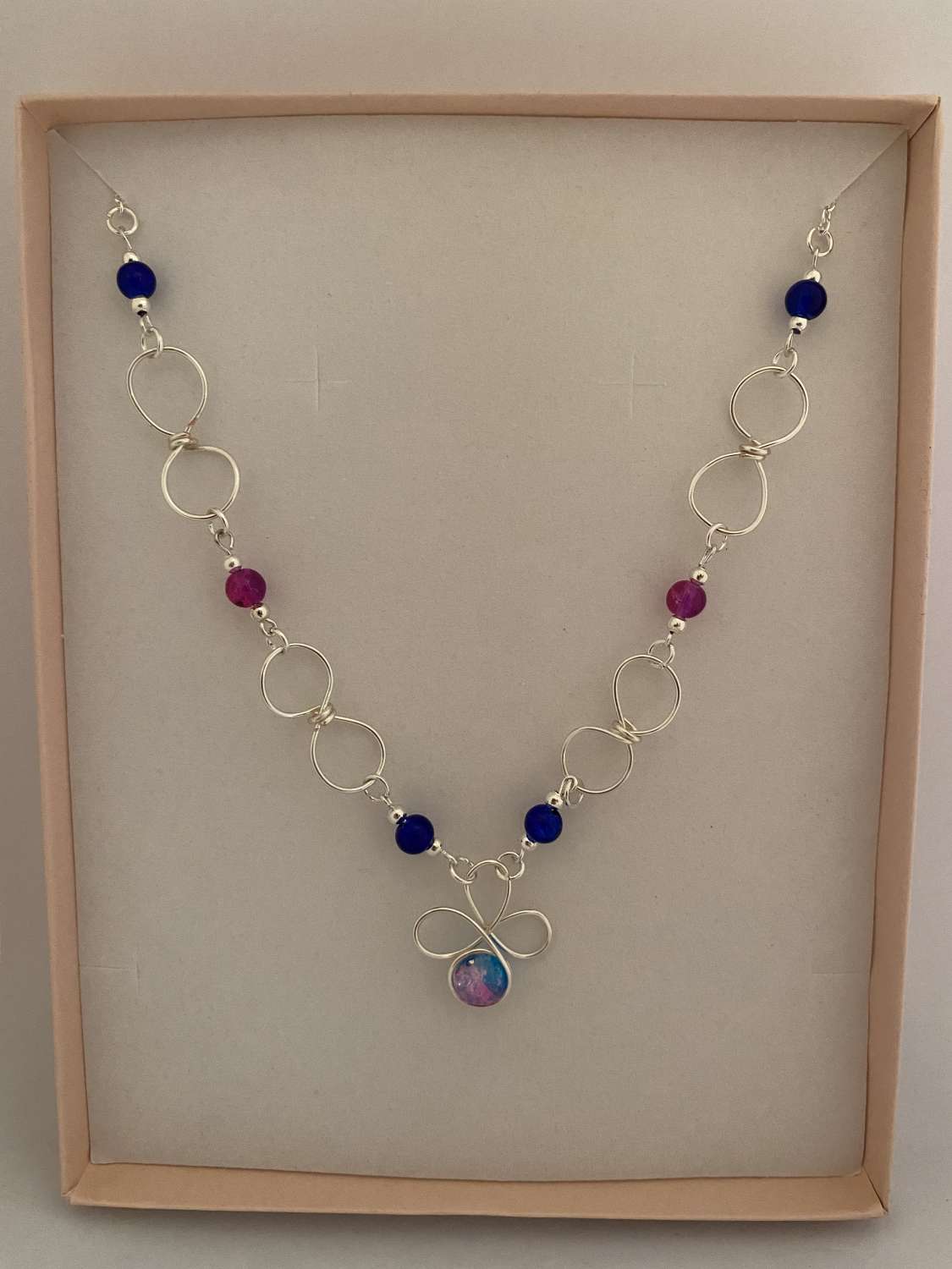 Art Deco Flower Necklace Art Deco Flower Necklace
