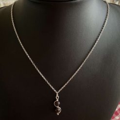 Garnet Pendant Necklace 6 Garnet Pendant Necklace 6