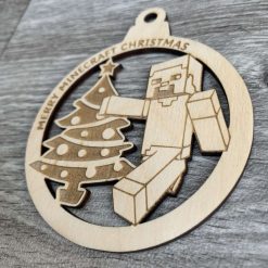 Minecraft bauble 1 Minecraft bauble 3