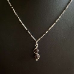 Garnet Pendant Necklace 5 Garnet Pendant Necklace 5