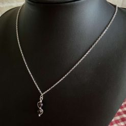 Garnet Pendant Necklace 7 Garnet Pendant Necklace 7