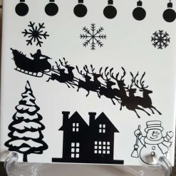 Personalised Christmas tile