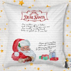 Santa Letter pocket cushion and letters