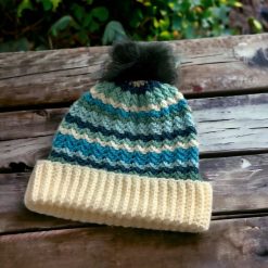 Child’s Hat with Detachable Pom-Pom