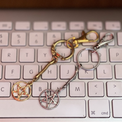 F - Pentagram Keychains