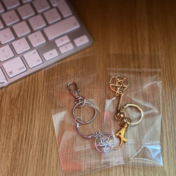 F - Pentagram Keychains 1