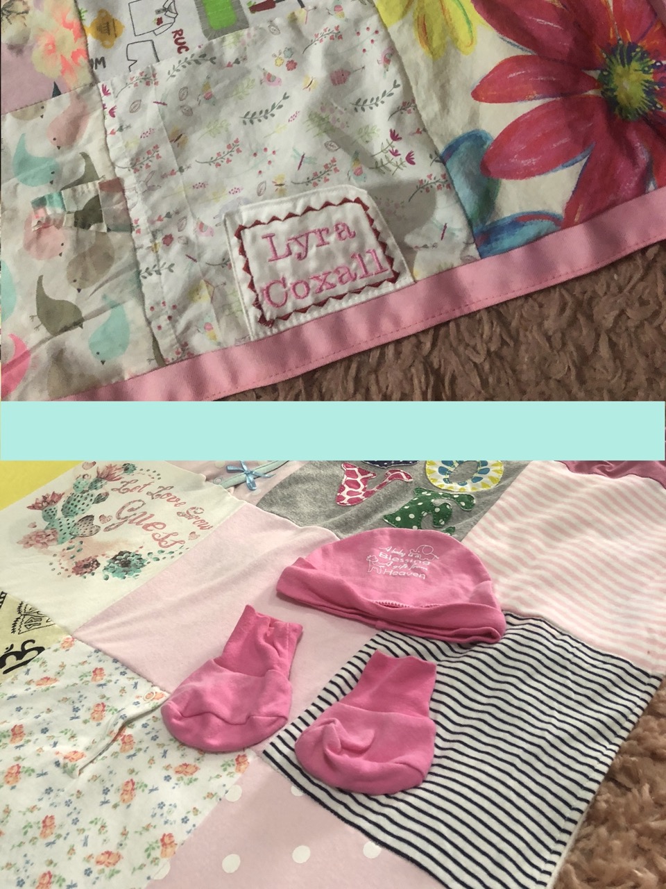 Personalised letter bunting Personalised letter bunting