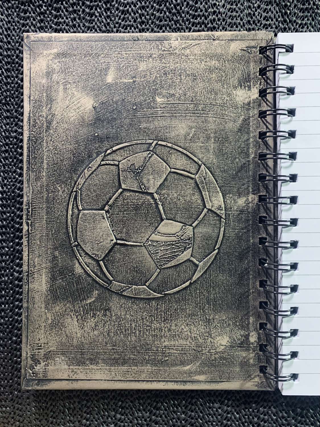 Handmade Football 1 Hardback Notebook Handmade Football 1 Hardback Notebook