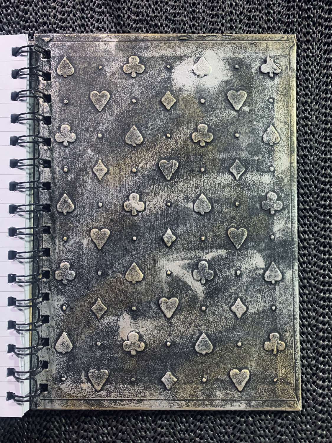 Handmade Mad Hatter Hardback Notebook Handmade Mad Hatter Hardback Notebook