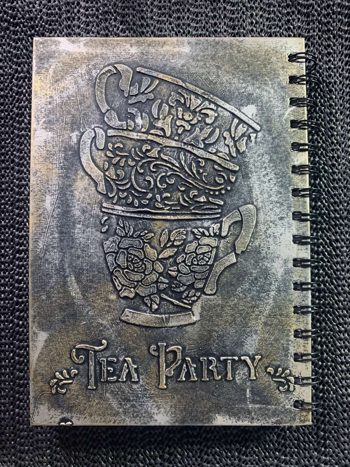 Handmade Mad Hatter Hardback Notebook Handmade Mad Hatter Hardback Notebook