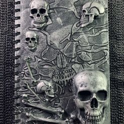 Handmade Skulls Hardback Notebook