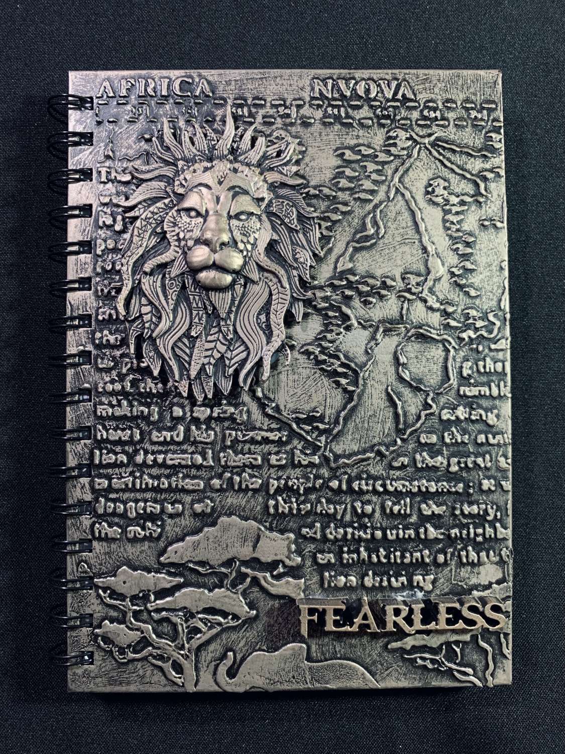 Handmade Lion Hardback Notebook Handmade Lion Hardback Notebook