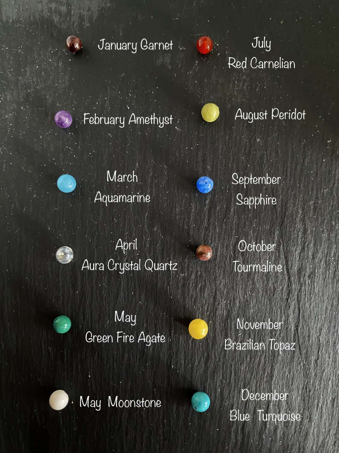 Family Birthstone Bracelet Family Birthstone Bracelet