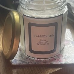 A - Funny Candles, Personalised Gift, Add Your Own Text,