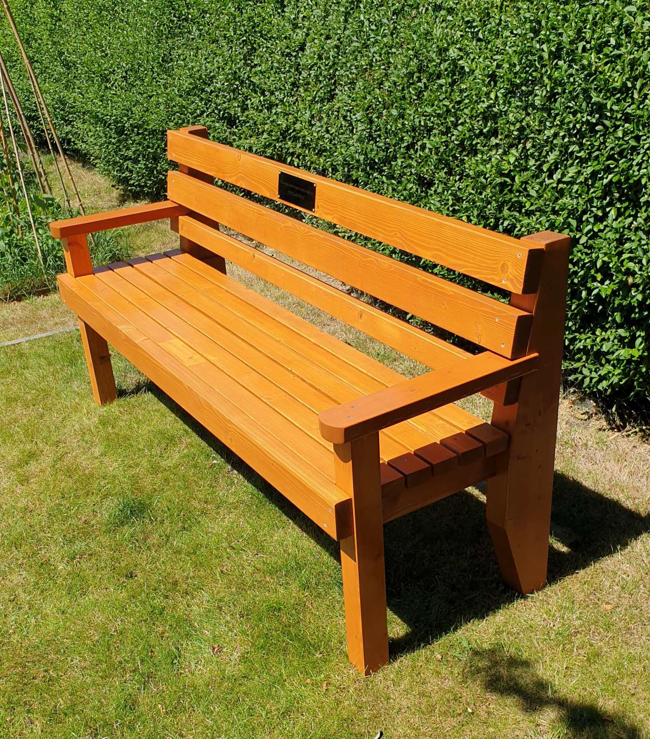 Handmade garden bench / memorial bench MadeMe