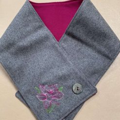 Harris Tweed neck scarf