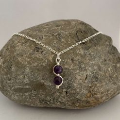 Amethyst Pendant Necklace