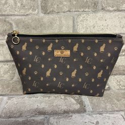 Louis Cat Cosmetic Toiletry Bag